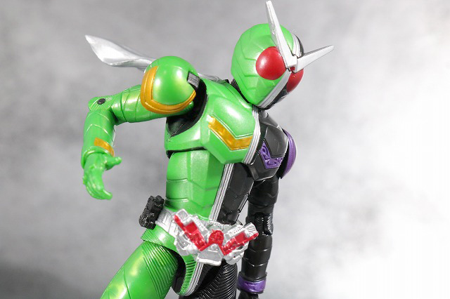 RKF　RIDER KICK'S FIGURE　仮面ライダーW サイクロンジョーカー　ハードボイルダー　レビュー　アクション