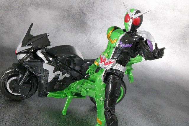 RKF　RIDER KICK'S FIGURE　仮面ライダーW サイクロンジョーカー　ハードボイルダー　レビュー　アクション