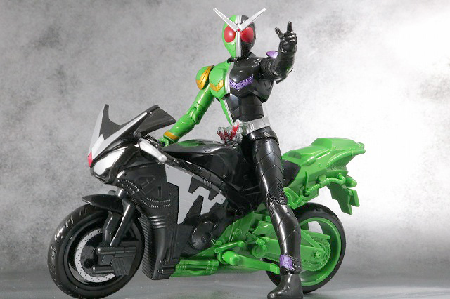 RKF　RIDER KICK'S FIGURE　仮面ライダーW サイクロンジョーカー　ハードボイルダー　レビュー　アクション