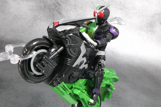 RKF　RIDER KICK'S FIGURE　仮面ライダーW サイクロンジョーカー　ハードボイルダー　レビュー　アクション