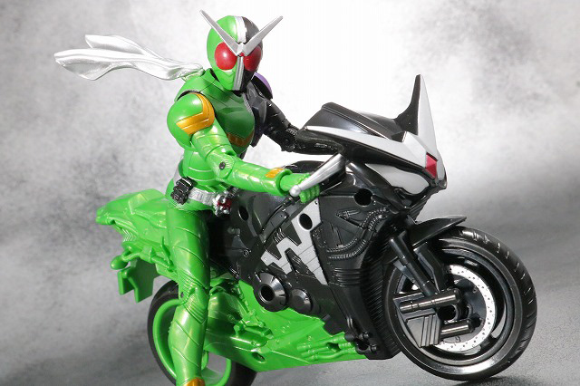 RKF　RIDER KICK'S FIGURE　仮面ライダーW サイクロンジョーカー　ハードボイルダー　レビュー　アクション