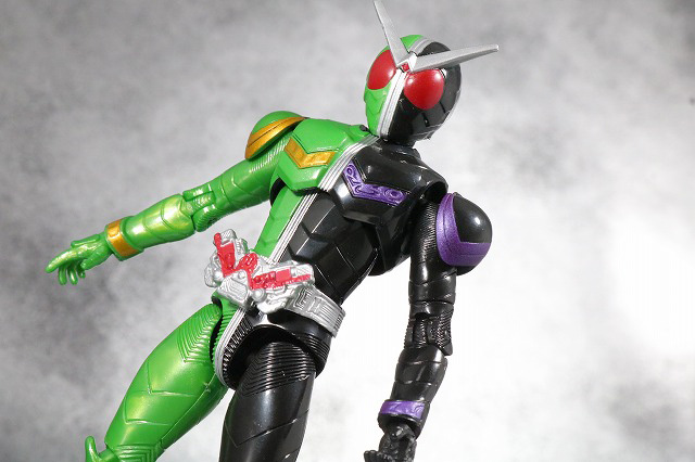 RKF　RIDER KICK'S FIGURE　仮面ライダーW サイクロンジョーカー　ハードボイルダー　レビュー　アクション