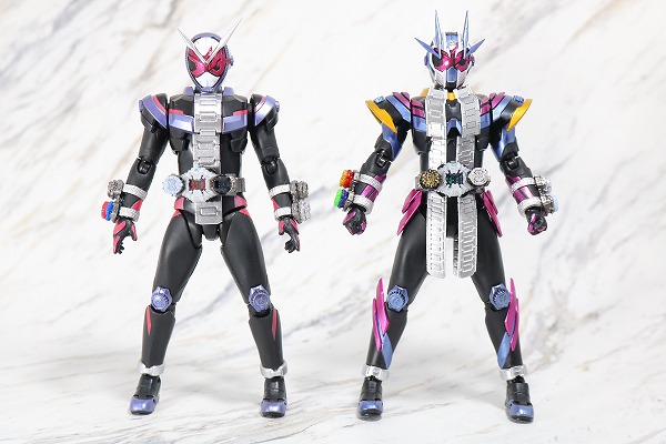 S.H.フィギュアーツ　仮面ライダージオウⅡ　レビュー　全身　仮面ライダージオウ　比較