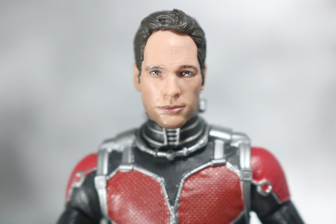 マーベルレジェンド　アントマン　MCU10周年　レビュー　付属品　スコット・ラング　頭部