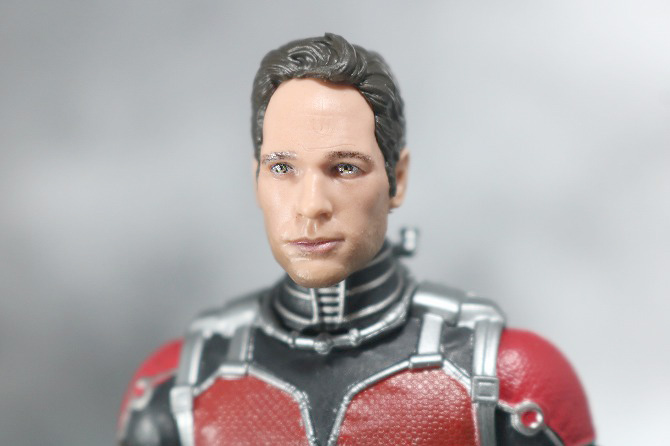 マーベルレジェンド　アントマン　MCU10周年　レビュー　付属品　スコット・ラング　頭部