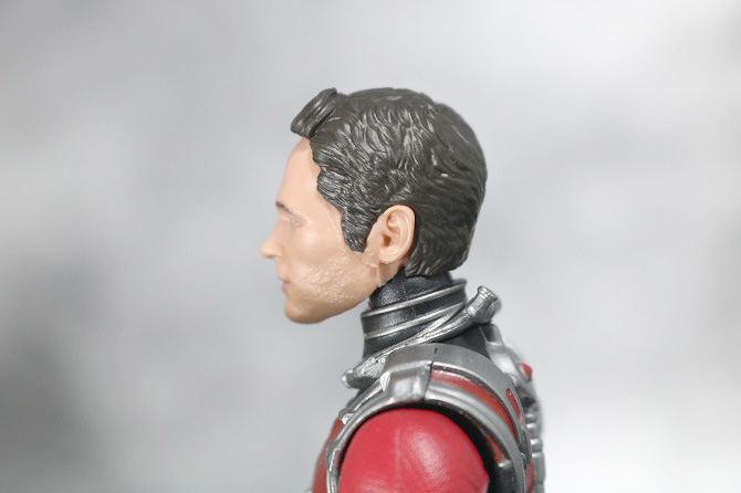 マーベルレジェンド　アントマン　MCU10周年　レビュー　付属品　スコット・ラング　頭部