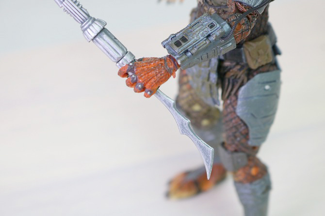 NECA　ネカ　バットマンVSプレデター　SDCC2019限定　プレデター　レビュー　付属品　スピア