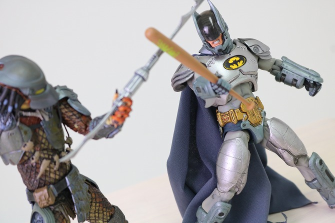 NECA　ネカ　バットマンVSプレデター　SDCC2019限定　バットマン　レビュー　アクション