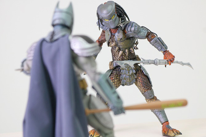 NECA　ネカ　バットマンVSプレデター　SDCC2019限定　プレデター　レビュー　アクション