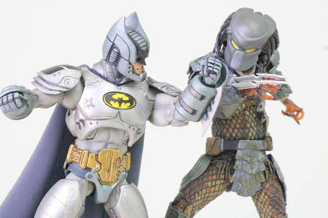 NECA　ネカ　バットマンVSプレデター　SDCC2019限定　プレデター　レビュー　アクション