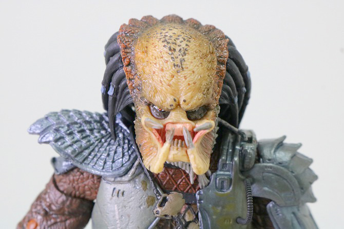 NECA　ネカ　バットマンVSプレデター　SDCC2019限定　プレデター　レビュー　付属品　素顔頭部