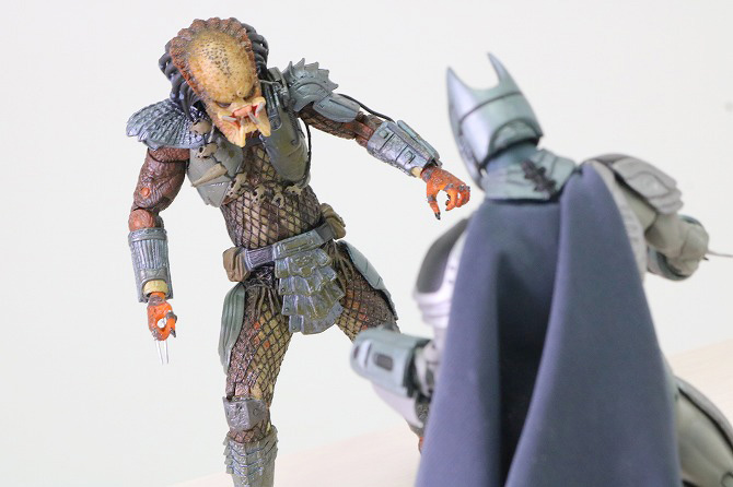 NECA　ネカ　バットマンVSプレデター　SDCC2019限定　プレデター　レビュー　アクション