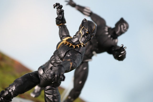 マーベルレジェンド　ブラックパンサー　ティ・チャカ　レビュー　アクション　S.H.フィギュアーツ　ブラックパンサー　アベンジャーズ／インフィニティウォー