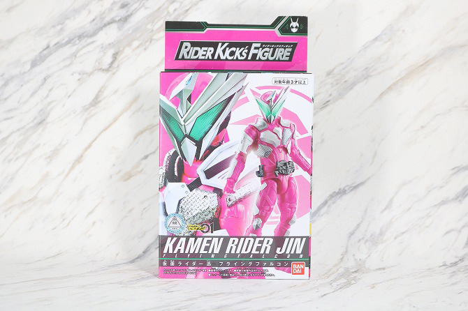 RKF RIDER KICK'S FIGURE　仮面ライダー迅　フライングファルコン　レビュー　パッケージ