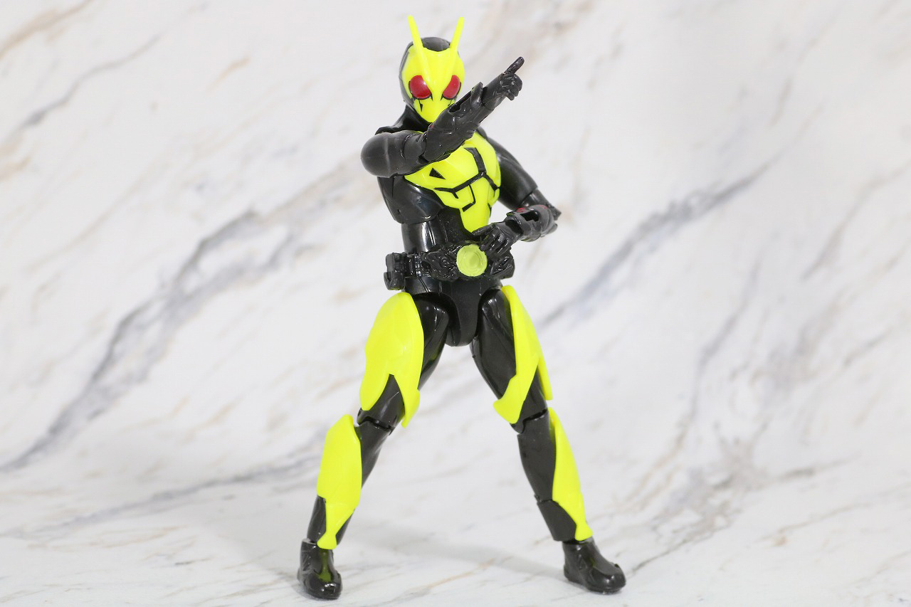 RKF　RIDER KICK'S FIGURE　仮面ライダーゼロワン　ハイブリットライズフィギュア　レビュー　ライジングホッパー　アクション