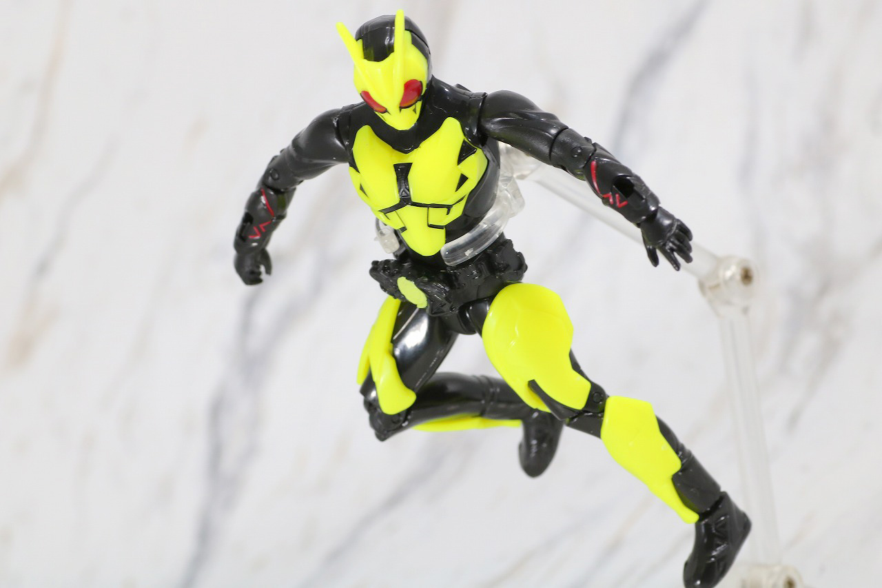 RKF　RIDER KICK'S FIGURE　仮面ライダーゼロワン　ハイブリットライズフィギュア　レビュー　ライジングホッパー　アクション