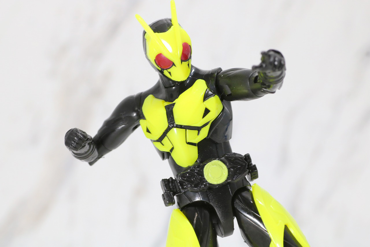 RKF　RIDER KICK'S FIGURE　仮面ライダーゼロワン　ハイブリットライズフィギュア　レビュー　ライジングホッパー　アクション