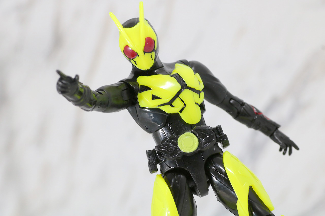 RKF　RIDER KICK'S FIGURE　仮面ライダーゼロワン　ハイブリットライズフィギュア　レビュー　ライジングホッパー　アクション