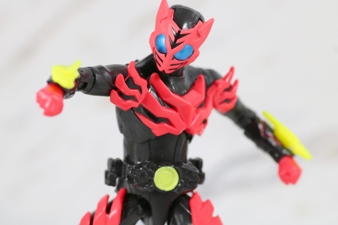 RKF　RIDER KICK'S FIGURE　仮面ライダーゼロワン　ハイブリットライズフィギュア　レビュー　フレイミングタイガー　アクション