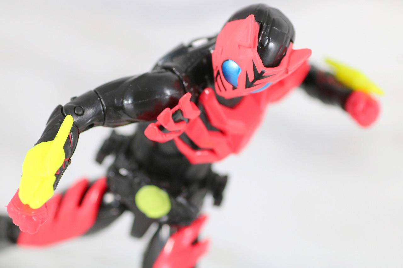 RKF　RIDER KICK'S FIGURE　仮面ライダーゼロワン　ハイブリットライズフィギュア　レビュー　フレイミングタイガー　アクション