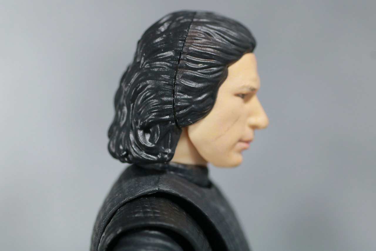 S.H.フィギュアーツ　カイロ・レン　（STAR WARS: The Rise of Skywalker）　スカイウォーカーの夜明け　レビュー　付属品　素顔頭部