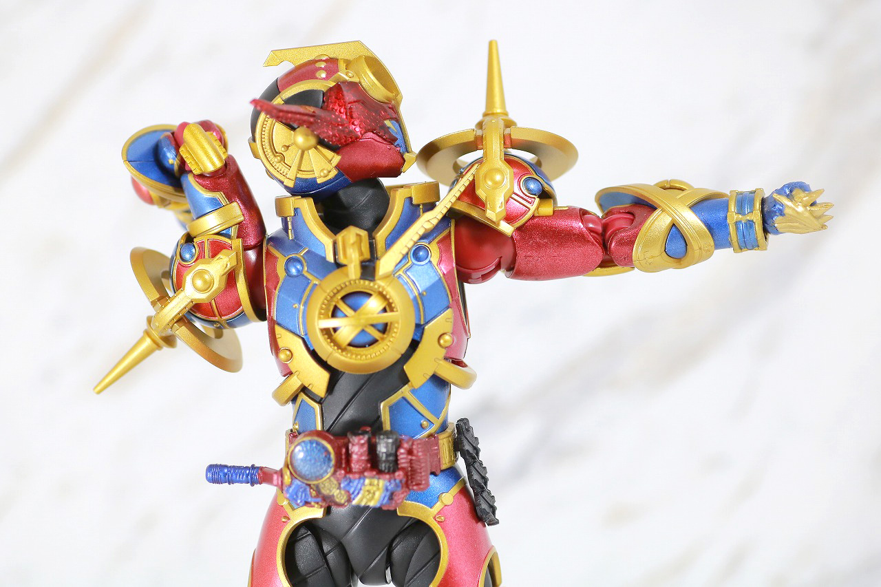 S.H.フィギュアーツ　仮面ライダーエボル　レビュー　可動範囲