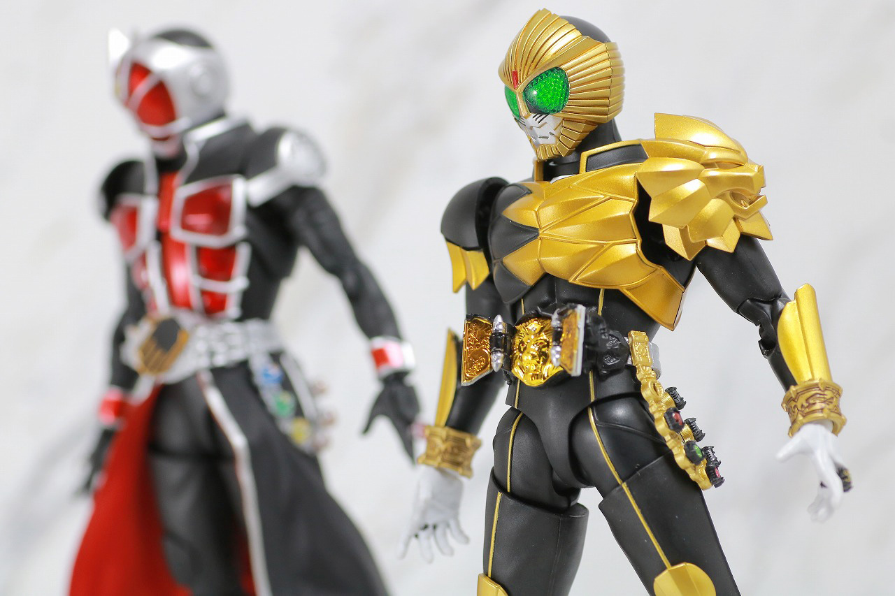 S.H.フィギュアーツ　仮面ライダービースト　真骨彫製法　レビュー　アクション　仮面ライダーウィザード　フレイムスタイル