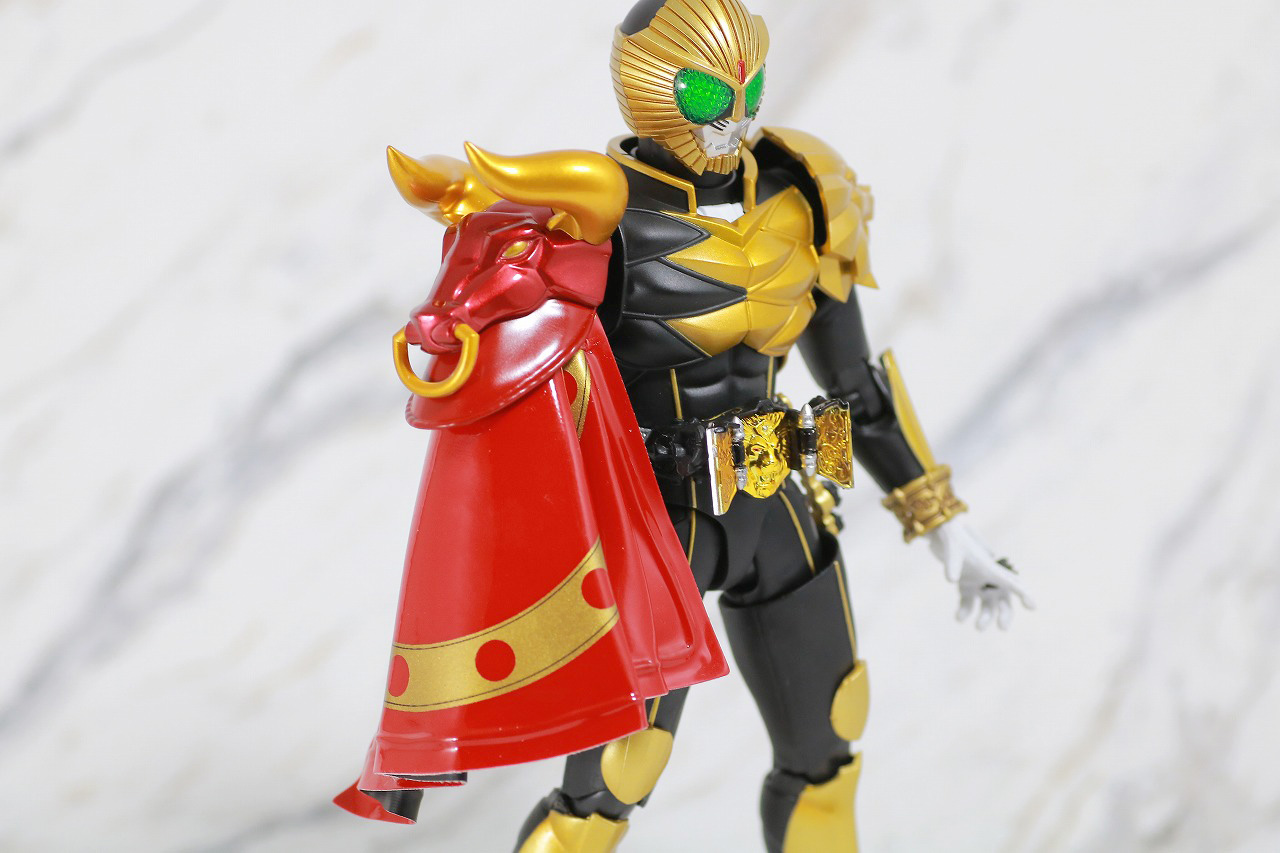 S.H.フィギュアーツ　仮面ライダービースト　マントセット　真骨彫製法　レビュー　全体　バッファ