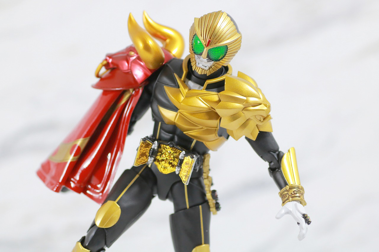 S.H.フィギュアーツ　仮面ライダービースト　マントセット　真骨彫製法　レビュー　アクション　バッファ