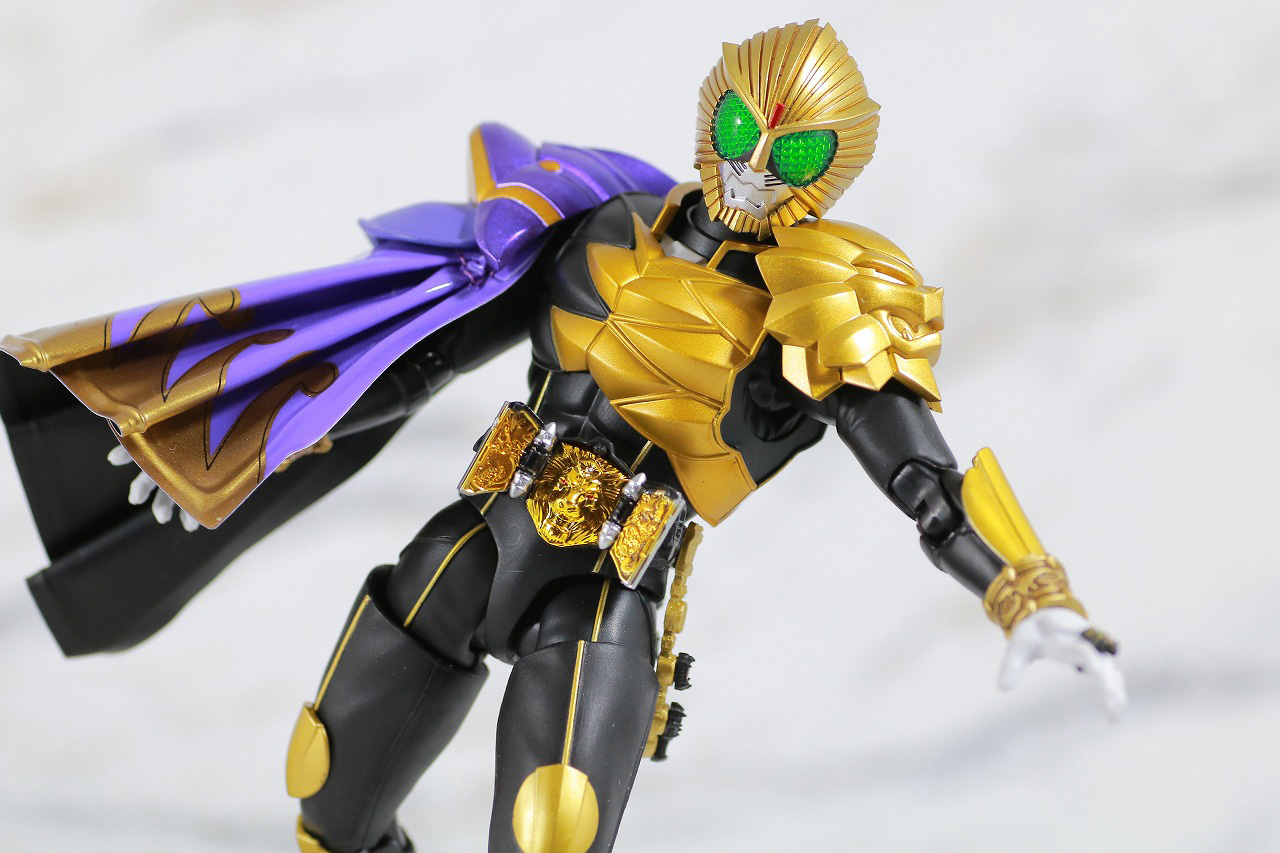 S.H.フィギュアーツ　仮面ライダービースト　マントセット　真骨彫製法　レビュー　アクション　ドルフィン