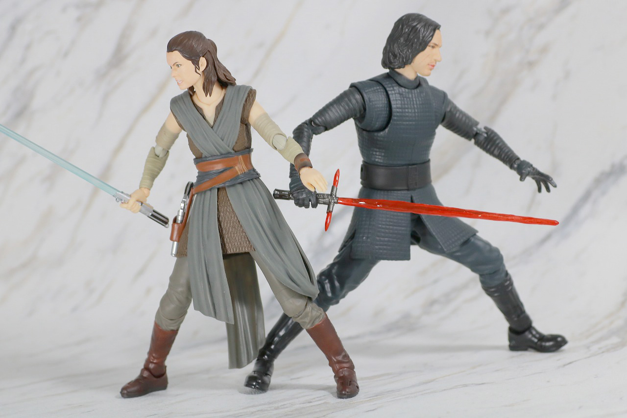 S.H.フィギュアーツ　カイロ・レン（THE LAST JEDI）　最後のジェダイ　レビュー　アクション　レイ