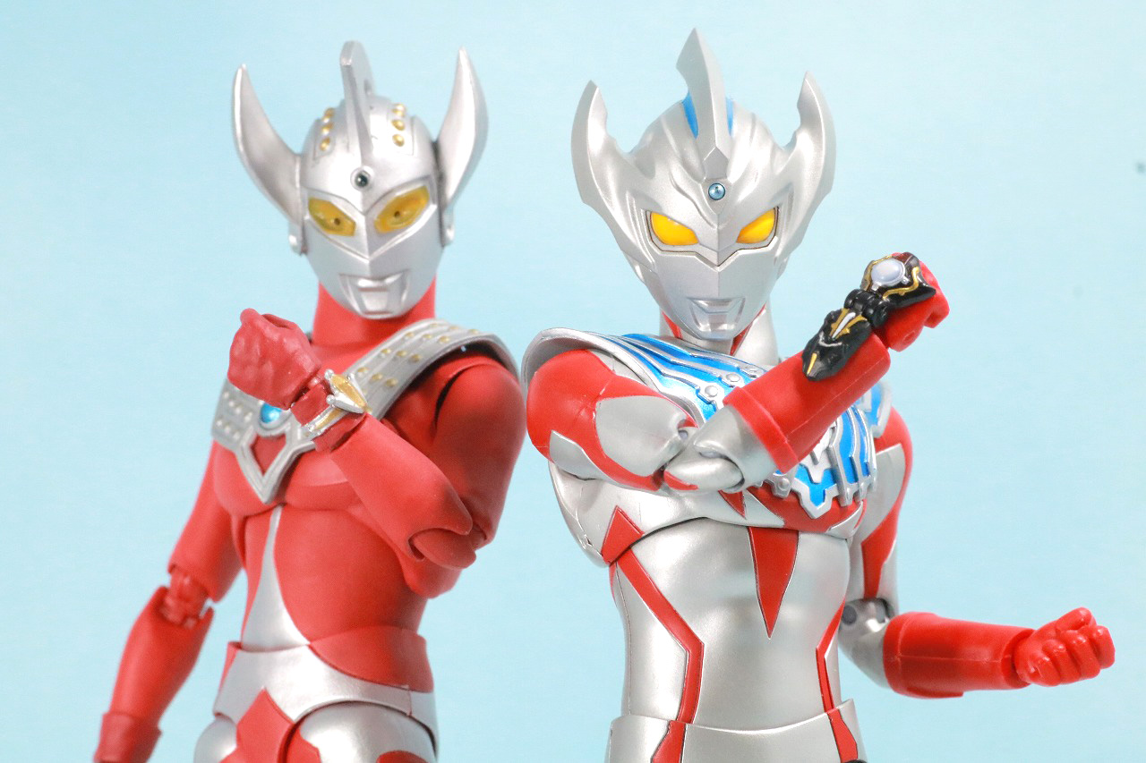 S.H.フィギュアーツ　ウルトラマンタイガ　レビュー　アクション　ウルトラマンタロウ