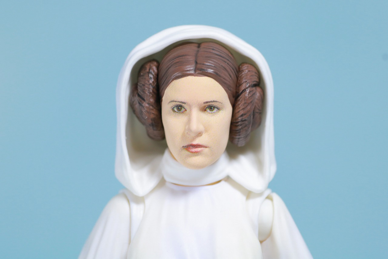 S.H.フィギュアーツ　レイア・オーガナ（A NEW HOPE）　レビュー　付属品　フード