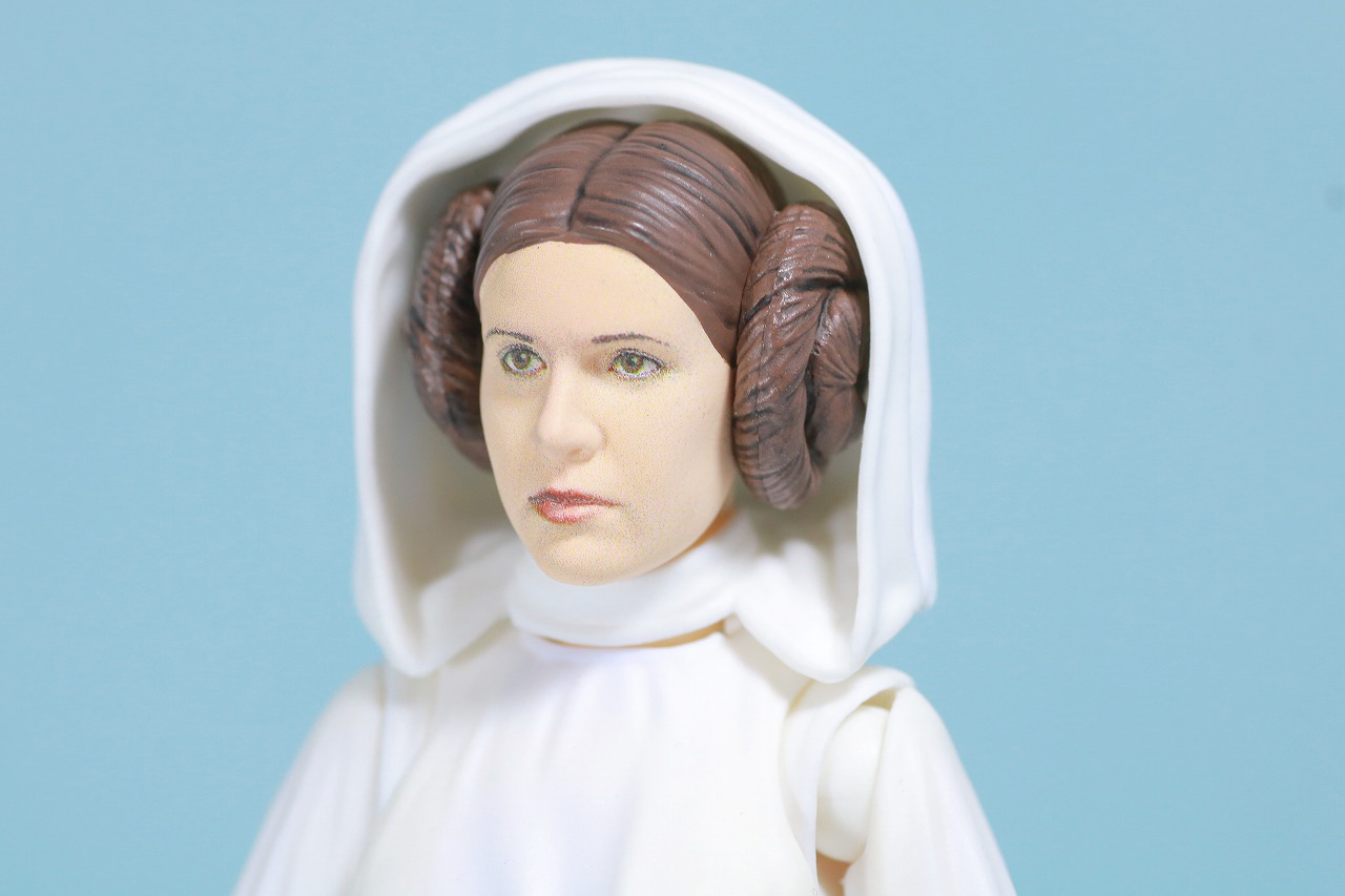 S.H.フィギュアーツ　レイア・オーガナ（A NEW HOPE）　レビュー　付属品　フード