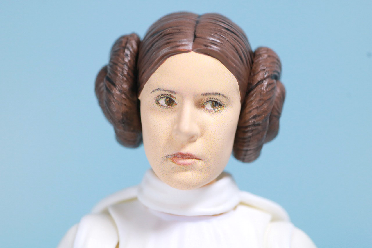 S.H.フィギュアーツ　レイア・オーガナ（A NEW HOPE）　レビュー　付属品　交換用頭部