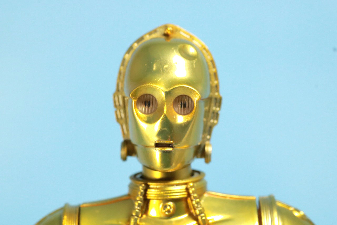 S.H.フィギュアーツ　C3-PO（A NEW HOPE）　レビュー　付属品　ダメージフェイス