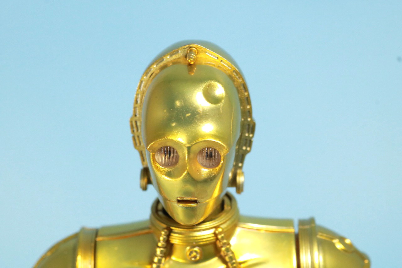 S.H.フィギュアーツ　C3-PO（A NEW HOPE）　レビュー　付属品　ダメージフェイス