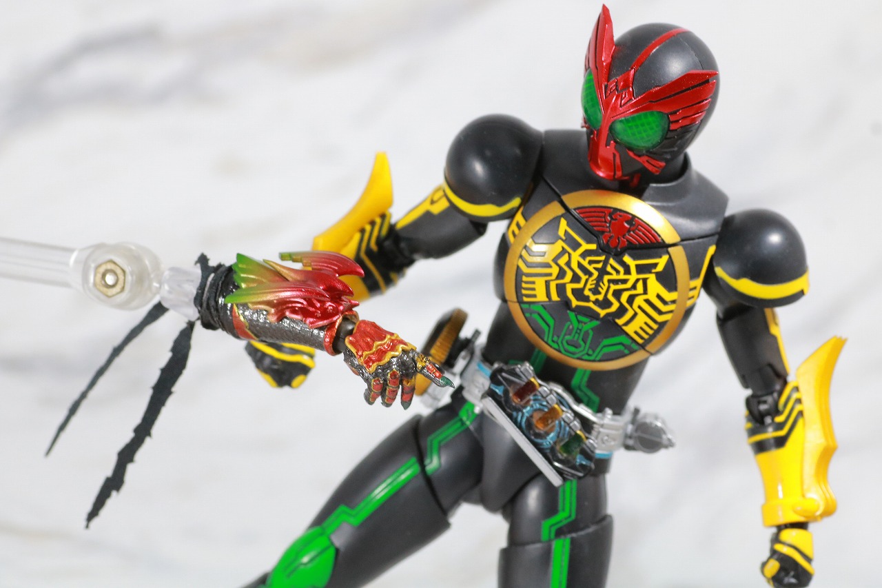 S.H.フィギュアーツ　アンク　真骨彫製法　レビュー　アクション　仮面ライダーオーズ　タトバコンボ