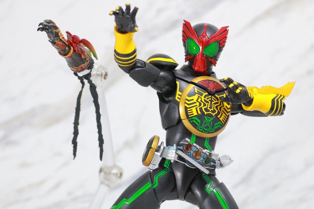 S.H.フィギュアーツ　アンク　真骨彫製法　レビュー　アクション　仮面ライダーオーズ　タトバコンボ