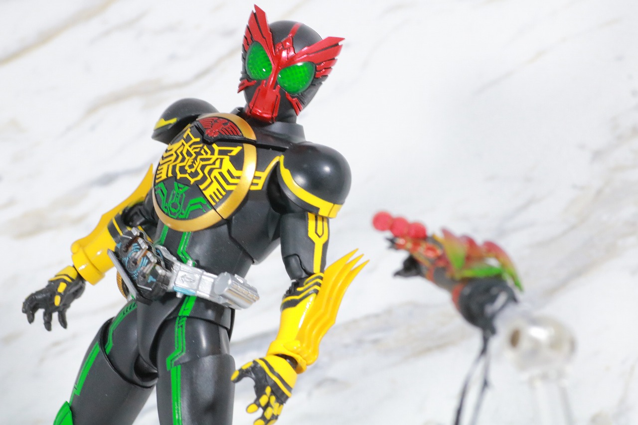 S.H.フィギュアーツ　アンク　真骨彫製法　レビュー　アクション　仮面ライダーオーズ　タトバコンボ