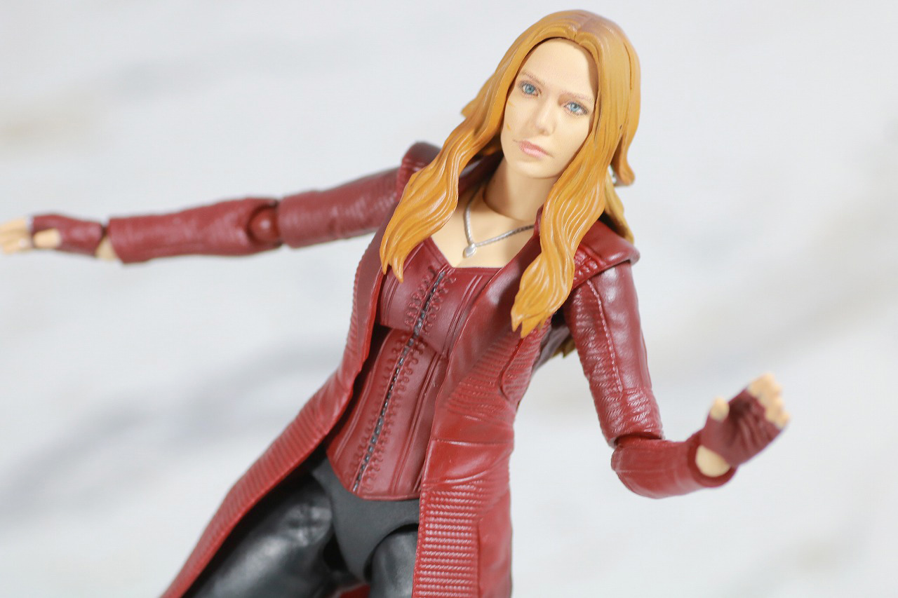 S.H.フィギュアーツ　スカーレット・ウィッチ　アベンジャーズ／インフィニティウォー　レビュー　アクション