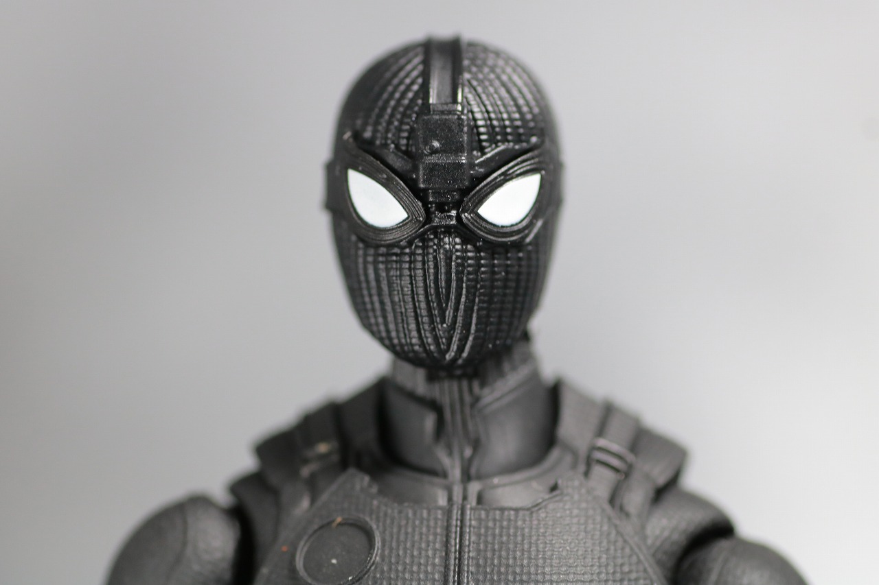 S.H.フィギュアーツ　スパイダーマン　ステルス・スーツ　レビュー　全身