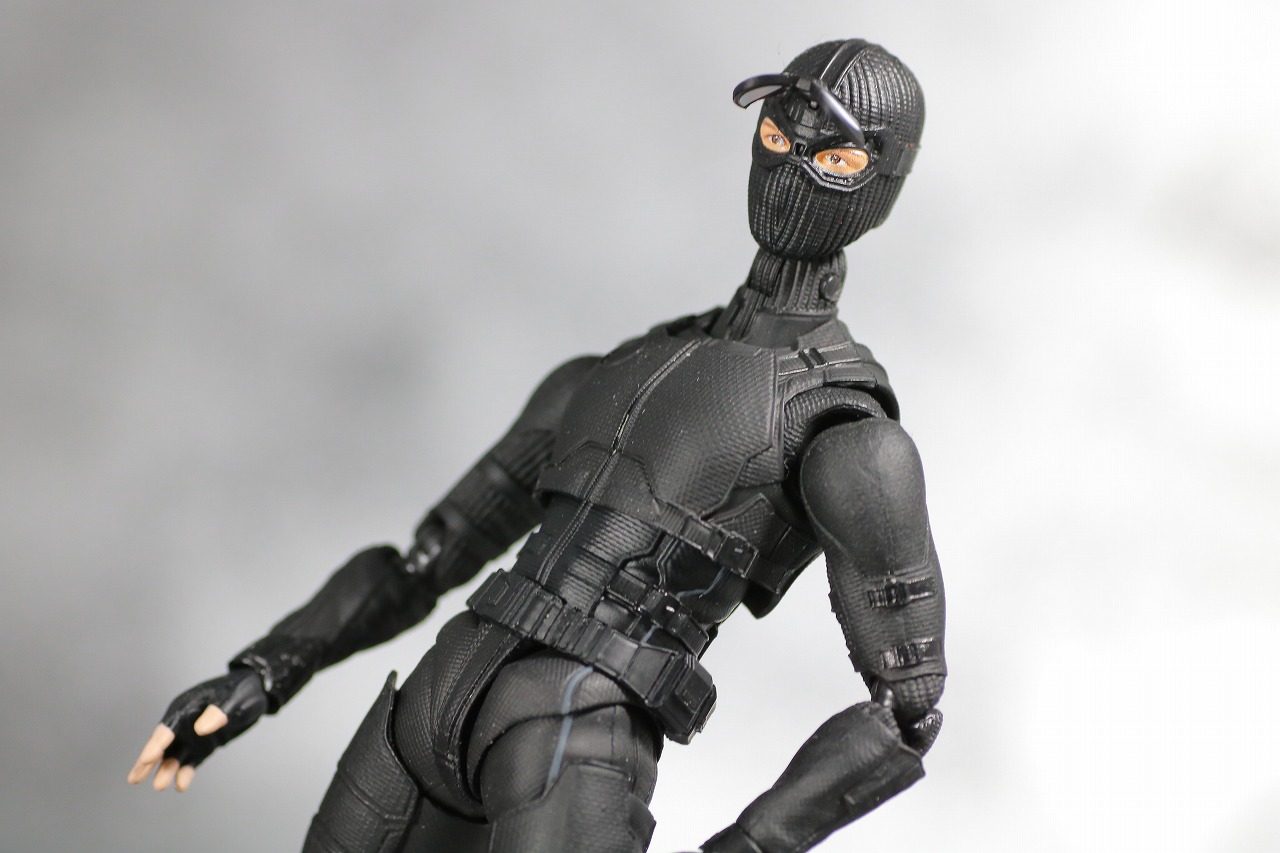 S.H.フィギュアーツ　スパイダーマン　ステルス・スーツ　レビュー　アクション