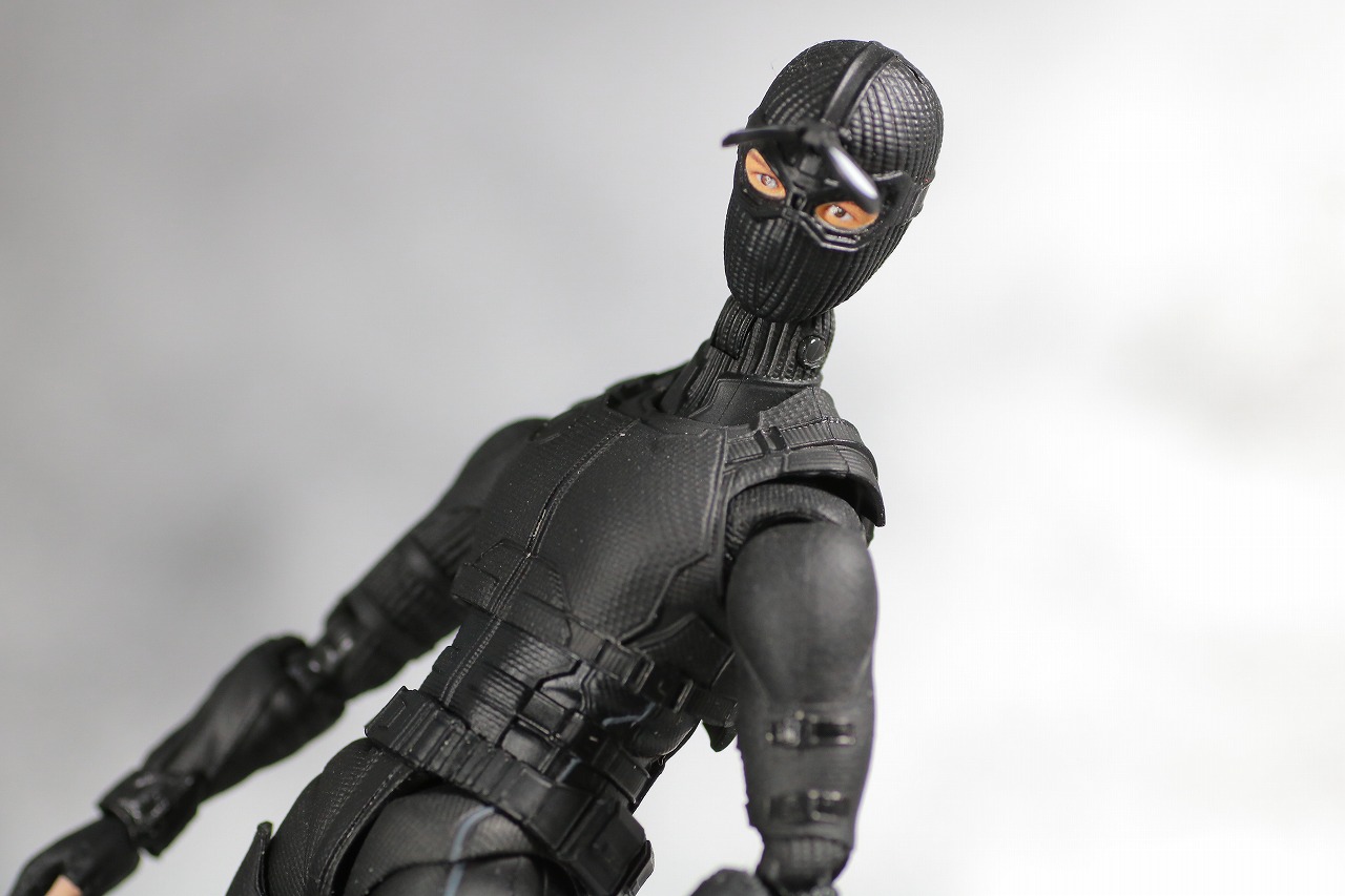 S.H.フィギュアーツ　スパイダーマン　ステルス・スーツ　レビュー　アクション