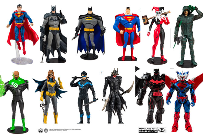 DCマルチバース新作！「フーラフスバットマン」「グリーンアロー」など全13ラインナップが登場！