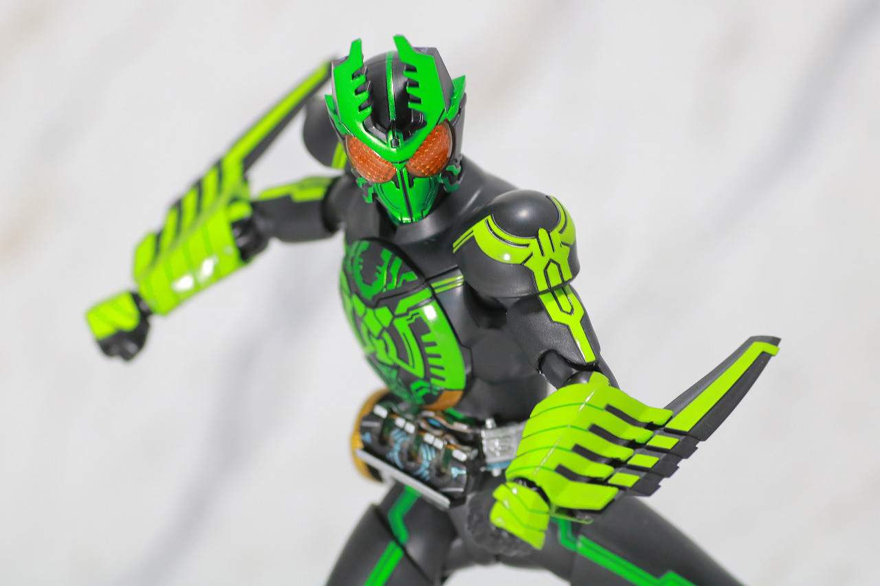 S.H.フィギュアーツ　仮面ライダーオーズ　ガタキリバコンボ　真骨彫製法　レビュー　アクション