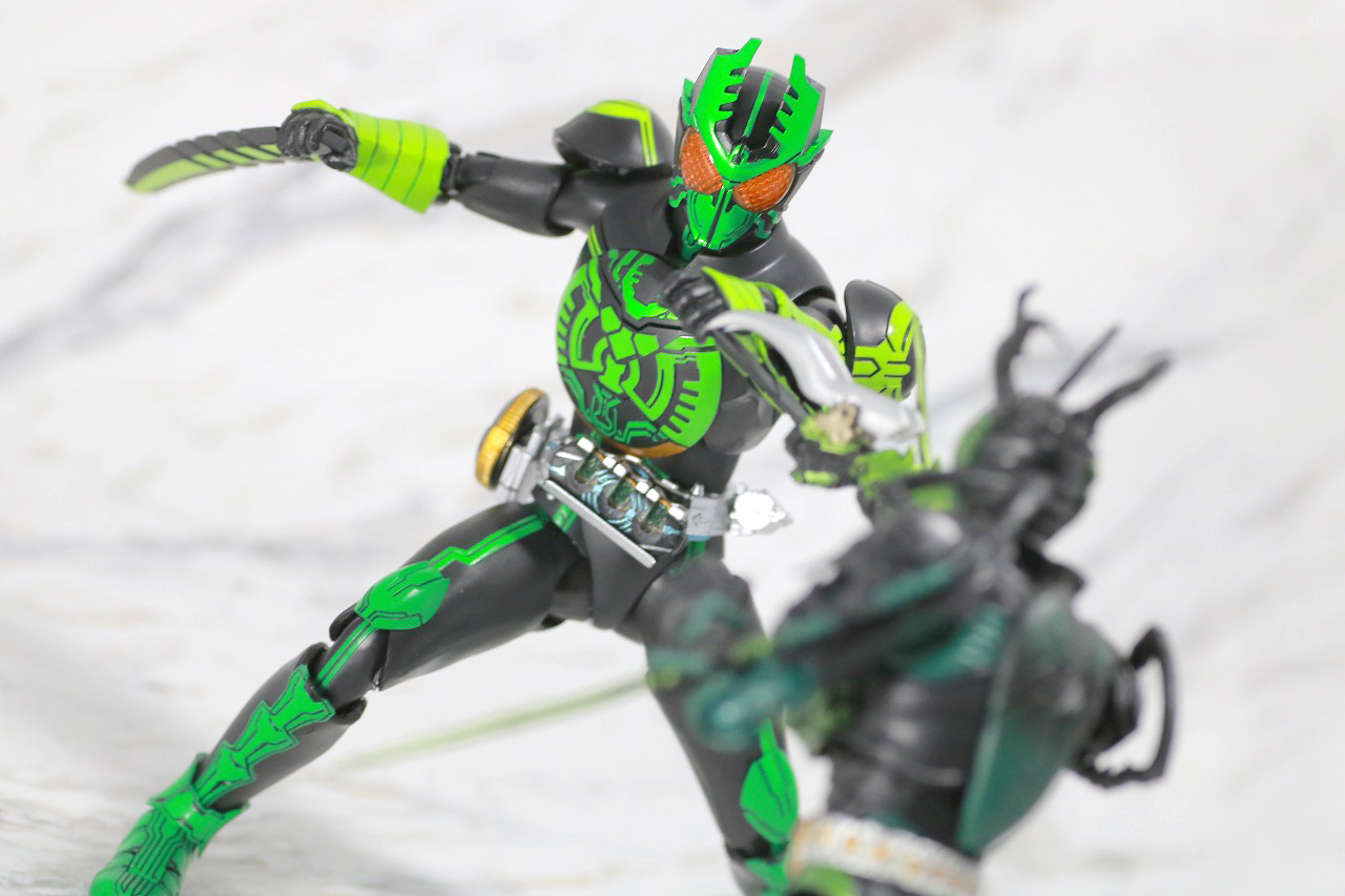 S.H.フィギュアーツ　仮面ライダーオーズ　ガタキリバコンボ　真骨彫製法　レビュー　アクション