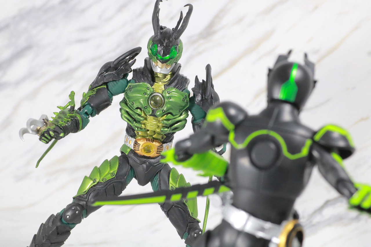 S.H.フィギュアーツ　仮面ライダーオーズ　ガタキリバコンボ　真骨彫製法　レビュー　アクション