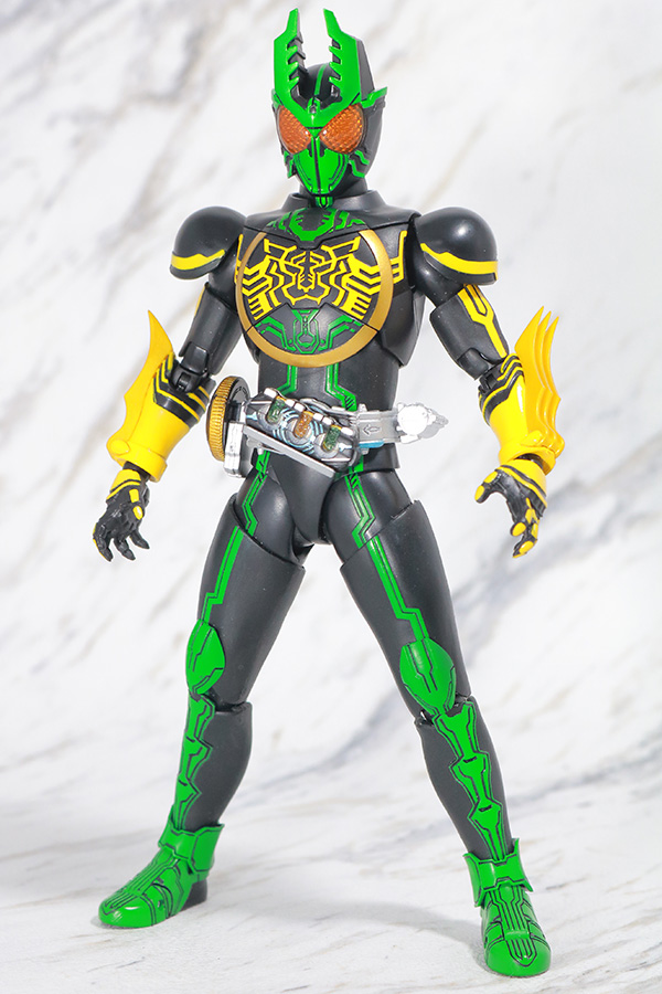 S.H.フィギュアーツ　仮面ライダーオーズ　ガタキリバコンボ　真骨彫製法　レビュー　コンボチェンジギミック　ガタトラバ