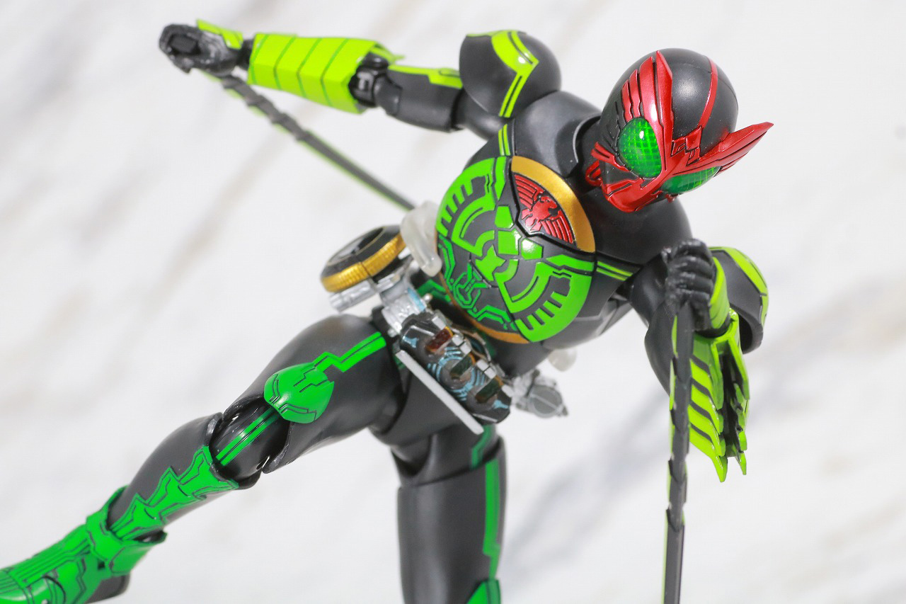 S.H.フィギュアーツ　仮面ライダーオーズ　ガタキリバコンボ　真骨彫製法　レビュー　アクション　タカキリバ